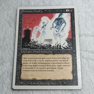 MTG Magic the Gathering Animate Dead